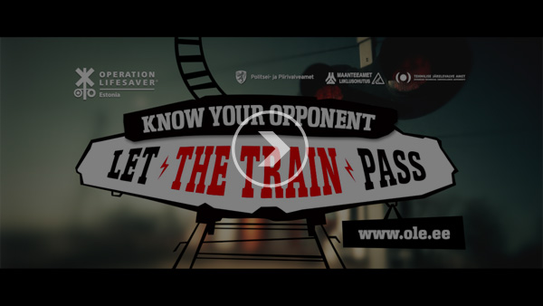 Railway Safety Campaign “Know Your Opponent” - video